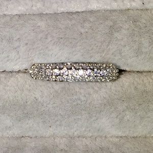 Sz6, .50 cttw Cubic Zir. 18k gold filled